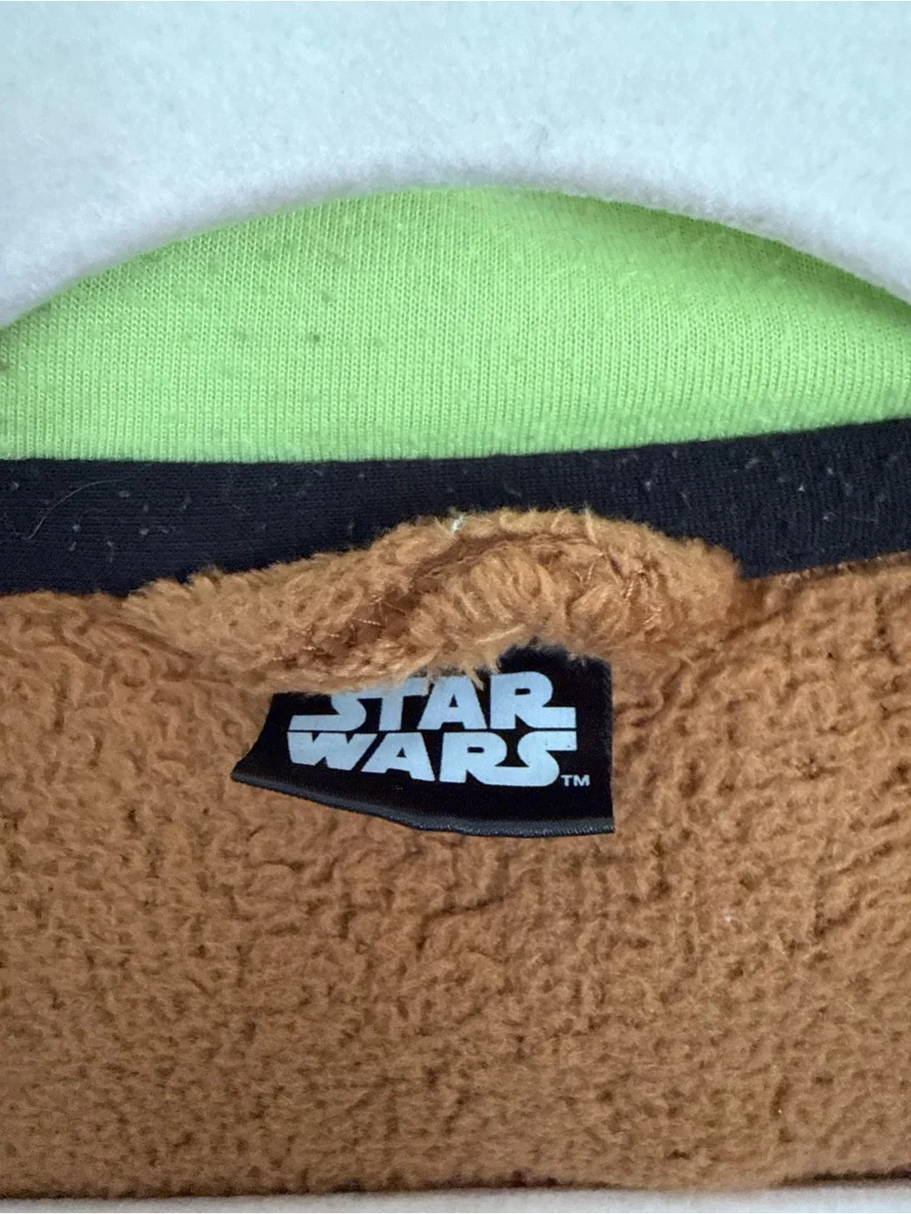 Disney Kids Plush Hooded Robe in Brown with Lime Accent Bundle With Kids Shirts